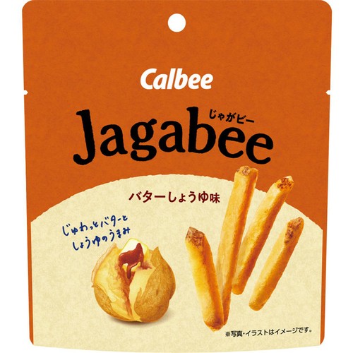 カルビー Jagabee バターしょうゆ味 38g
