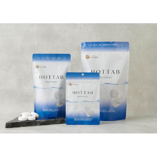 ホットタブ 薬用 HOT TAB RECOVERY 重炭酸入浴剤 15.5g x 9錠 Green
