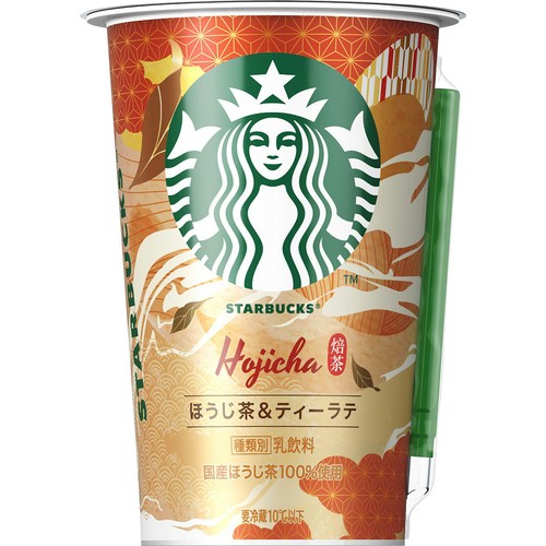 サントリービバレッジ＆フード スターバックス Hojicha ほうじ茶&ティーラテ 200ml