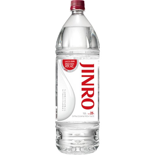 眞露 25度 韓国焼酎JINRO 限定ボトル 1.8L Green Beans | グリーン