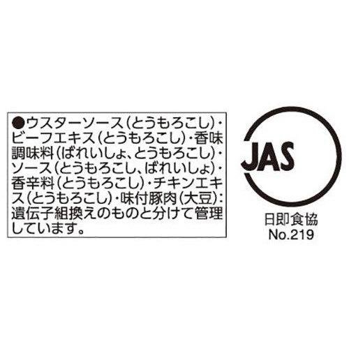 コク旨ソース焼そば 129g トップバリュベストプライス
