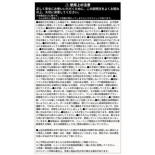 ドウシシャ ノンバーストボール 65cm パープル