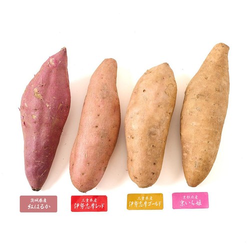 国内産 いも家kaneki さつまいも食べ比べセット (4種) Green Beans