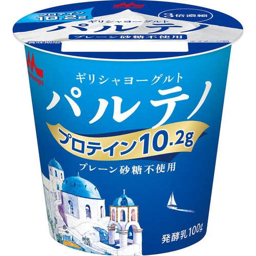 森永乳業 ギリシャヨーグルト パルテノ プレーン砂糖不使用 100g