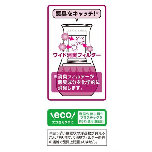 小林製薬 トイレの消臭元幸せはこぶフェアリーローズ 400mL