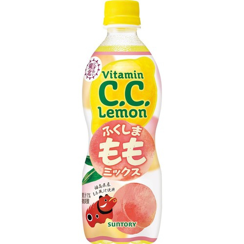 サントリー C.C.レモン ふくしまももミックス(イオングループ限定 サントリー C.C.レモン ふくしまももミックス(イオングループ限定