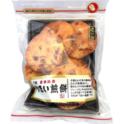 丸彦製菓 うまい煎餅 7枚入