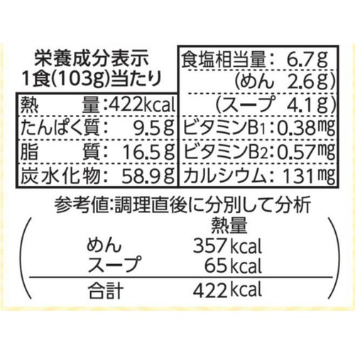 日清食品 塩元帥監修 旨塩ラーメン 3食パック 309g