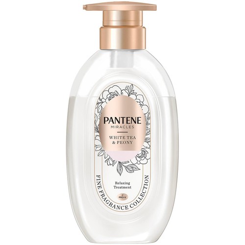 P&G パンテーン ミラクルズ ファインフレグランス ホワイトティー&ピオニー シャンプー  トリートメント 400g+400g