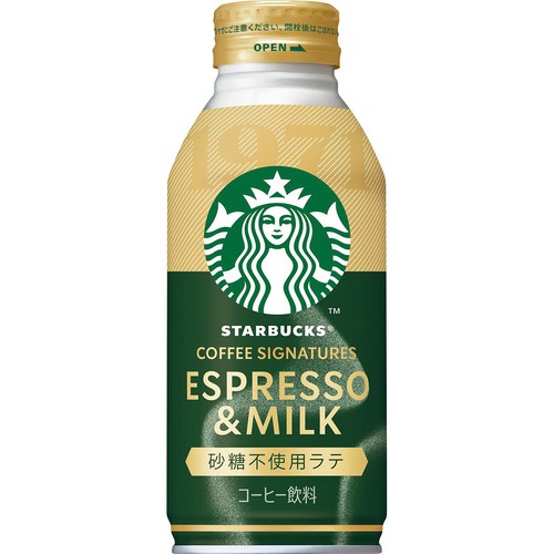 サントリー スターバックス 砂糖不使用ラテ エスプレッソ&ミルク 370g