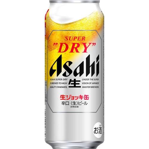 【5%】 アサヒ スーパードライ 生ジョッキ缶 485ml x 6本