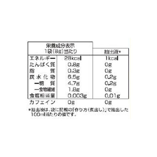 はと麦入りむぎ茶ティーバッグ 8g x 30袋 トップバリュ