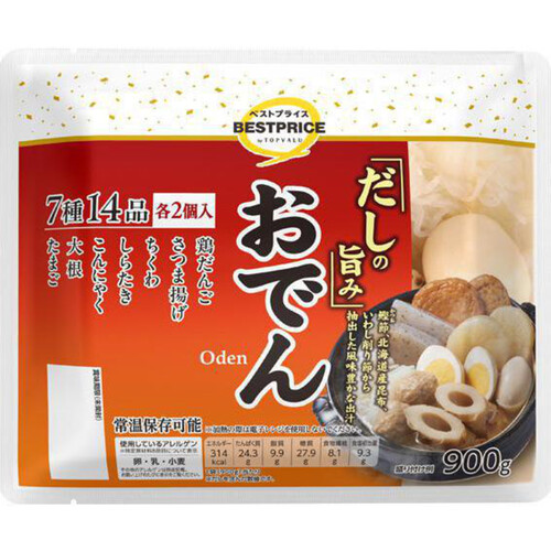 おでん2人前 900g トップバリュベストプライス Green Beans | グリーン