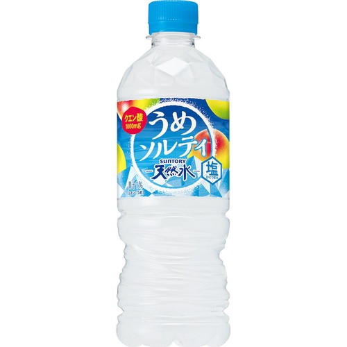サントリー 天然水 うめソルティ 冷凍兼用 540ml