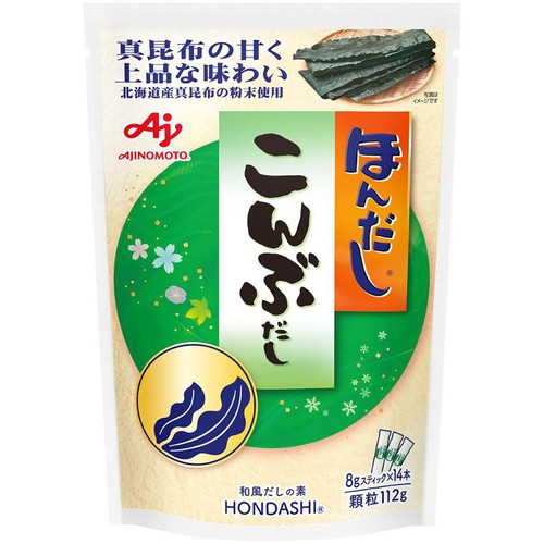 味の素 ほんだし こんぶだし 8g x 14本入