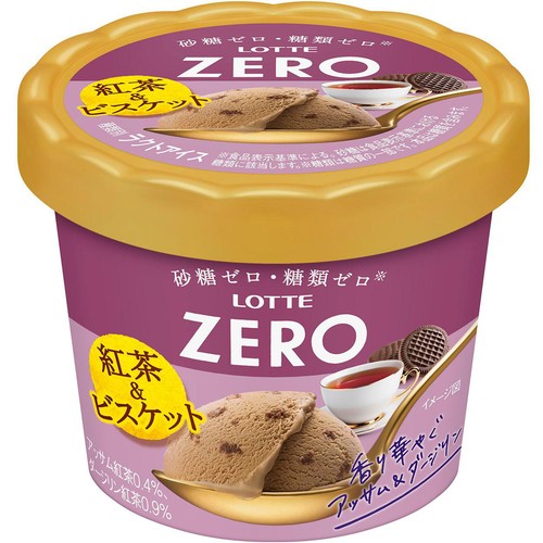 ロッテ ZEROミニカップ 紅茶 & ビスケット 120ml