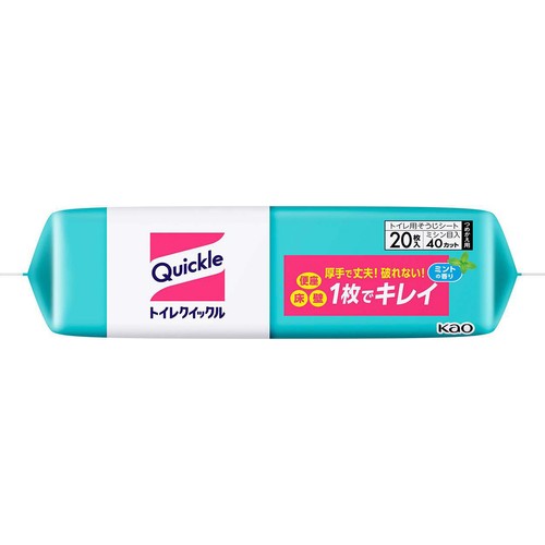 花王 トイレクイックル つめかえ用 ジャンボパック 20枚入