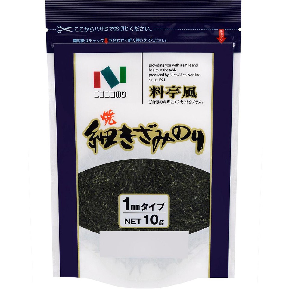 ニコニコのり 焼細きざみのり 10g Green Beans | グリーンビーンズ by AEON