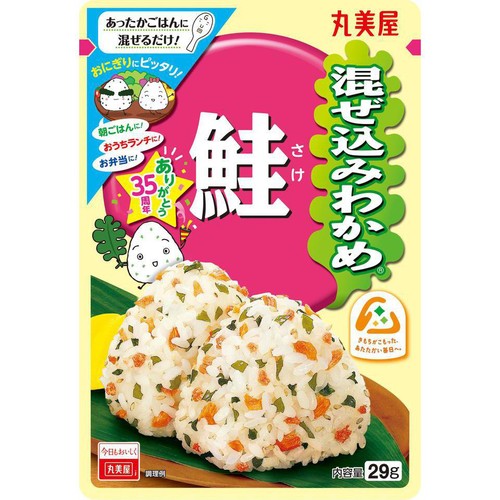 丸美屋 混ぜ込みわかめ 鮭 29g