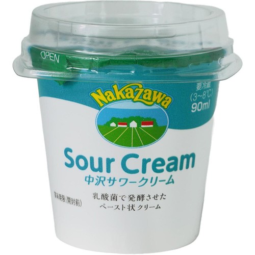 中沢乳業 サワークリーム 90ml