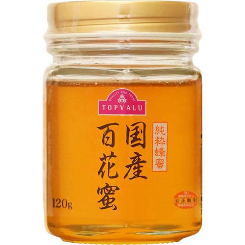 純粋蜂蜜 国産百花蜜 120g トップバリュ