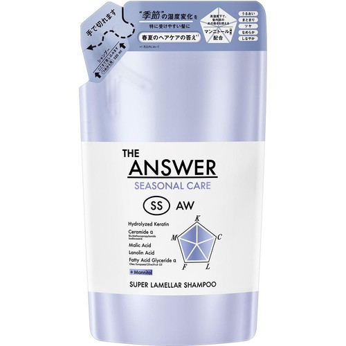 花王 THE ANSWER シーズナルケア SS スーパーラメラシャンプー つめかえ用 320ml