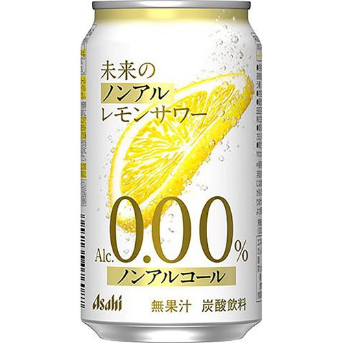 【ノンアルコール】 アサヒ 未来のノンアルレモンサワー 345ml