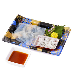 【冷凍】長崎県壱岐産 とらふぐ刺身(てっさ) 1人前 刺身25g