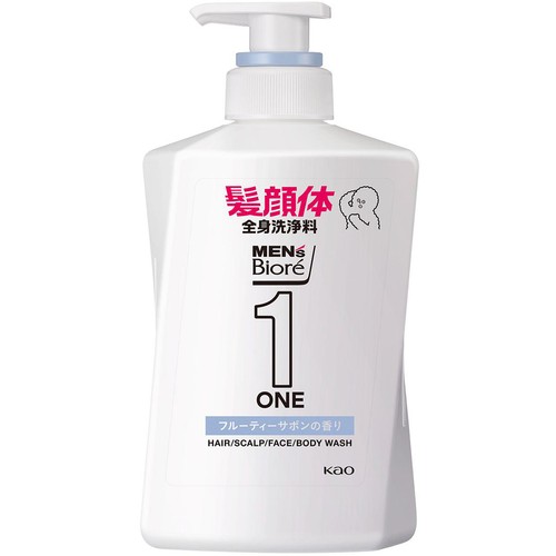 花王 メンズビオレ ONE オールインワン全身洗浄料 清潔感のある