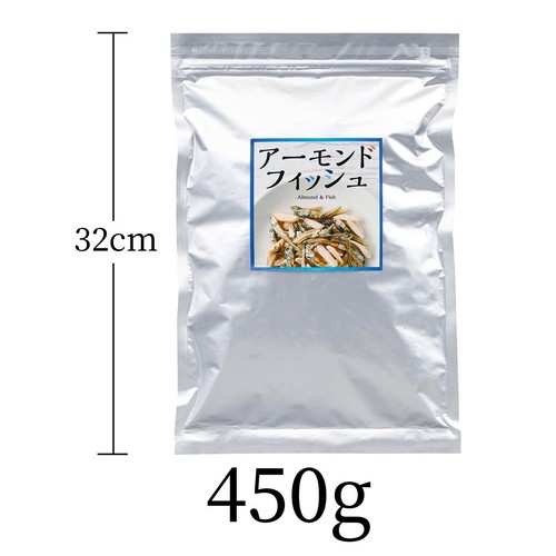マルエス カルシウムが豊富なアーモンドフィッシュ 450g