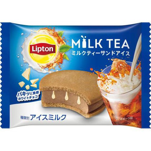 森永乳業 リプトン ミルクティーサンドアイス 75ml