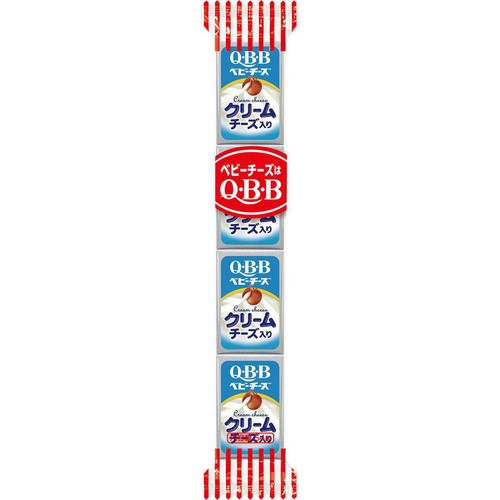 QBB クリームチーズ入りベビーチーズ 54g