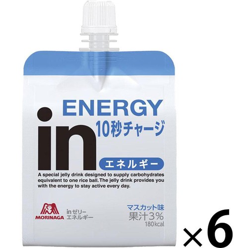 森永製菓 inゼリー エネルギー 6個入