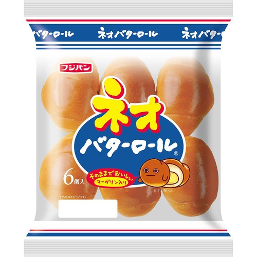 フジパン ネオバターロール 6個入
