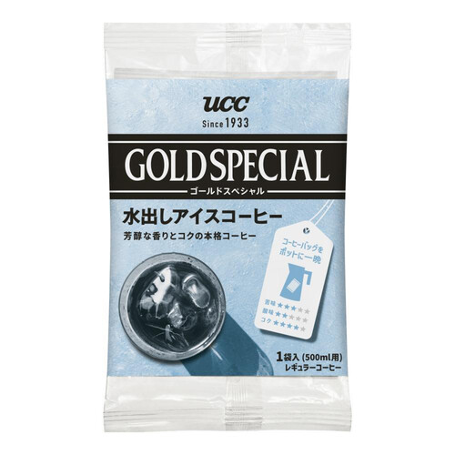 UCC ゴールドスペシャル コーヒーバッグ 水出しアイスコーヒー 4袋入