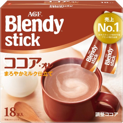 味の素AGF ブレンディ スティック ココアオレ スティックココア 18本入