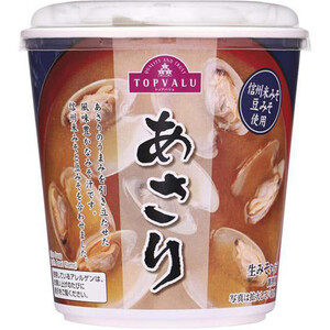 カップみそ汁あさり 53.1g トップバリュ Green Beans | グリーン