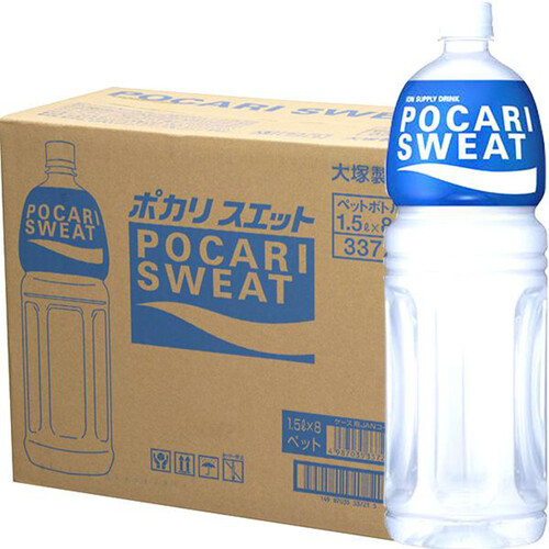 大塚製薬 ポカリスエット 1ケース 1.5L x 8本 Green Beans