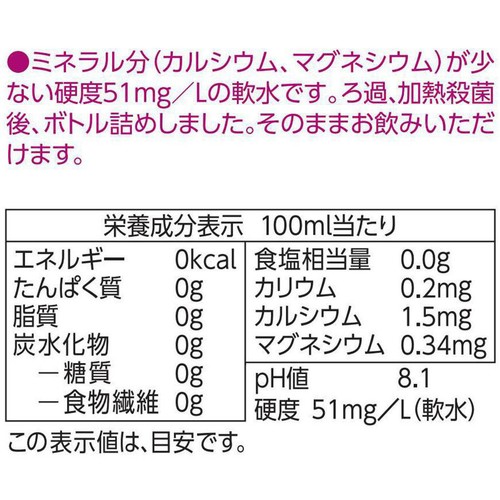 fun fun smile 赤ちゃんの天然水 1ケース 2000ml x 6本 トップバリュ
