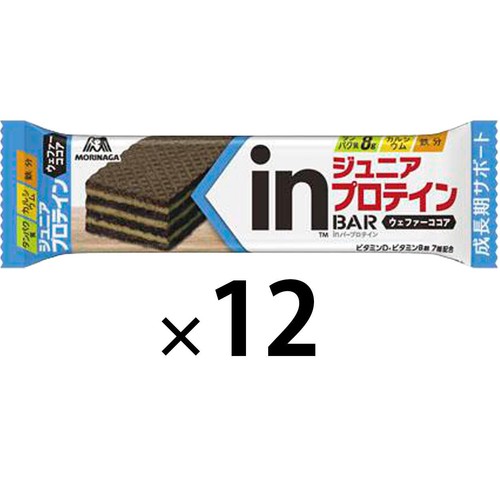 森永製菓 inバージュニアプロテイン ココア 12個入