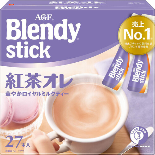 AGF ブレンディ スティック 紅茶オレ ミルクティー 27本入