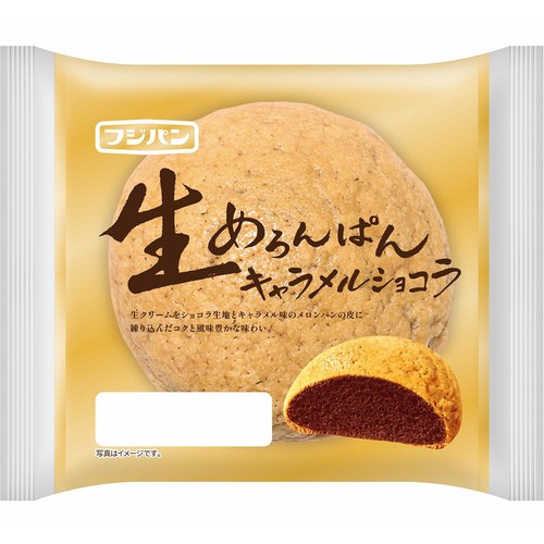 フジパン 生めろんぱんキャラメルショコラ 1個 Green Beans | グリーン