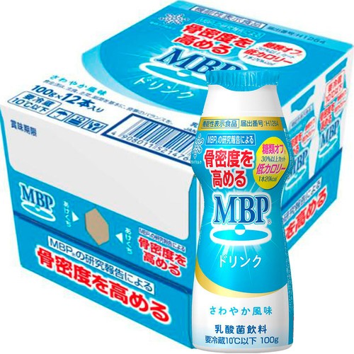 雪印メグミルク MBPドリンク 糖類オフ・低カロリー 1ケース 100g x 12本