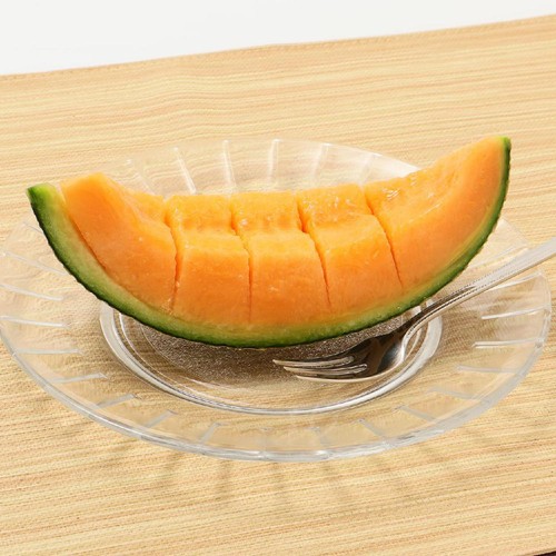 ［食べごろ+］青森県産 工藤さんのレノンメロン 大玉 1.1kg　1個