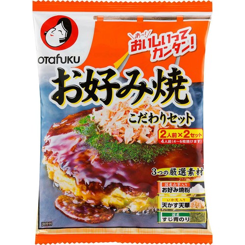 オタフク お好み焼こだわりセット4人前 240g