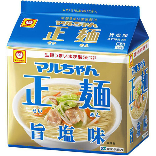 マルちゃん マルちゃん正麺 旨塩味 5食パック Green Beans