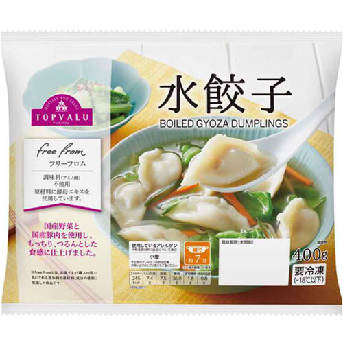 水餃子(冷凍) 400g トップバリュ Green Beans | グリーンビーンズ by AEON