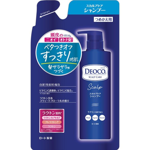 デオコ スカルプケアシャンプー つめかえ用 370mL