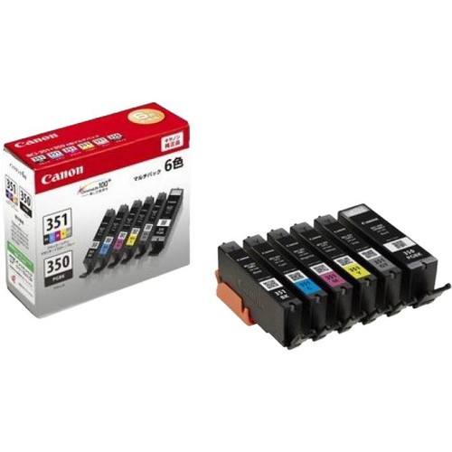 キヤノン BCI-351XL+350XL/6MP PIXUS インクタンク 6色マルチパック