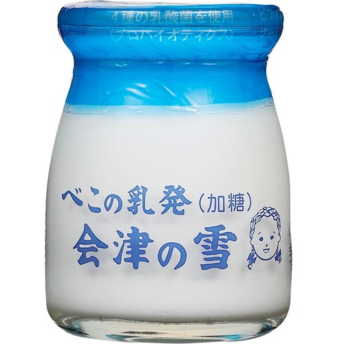 会津中央乳業 べこの乳発会津の雪 加糖 90ml